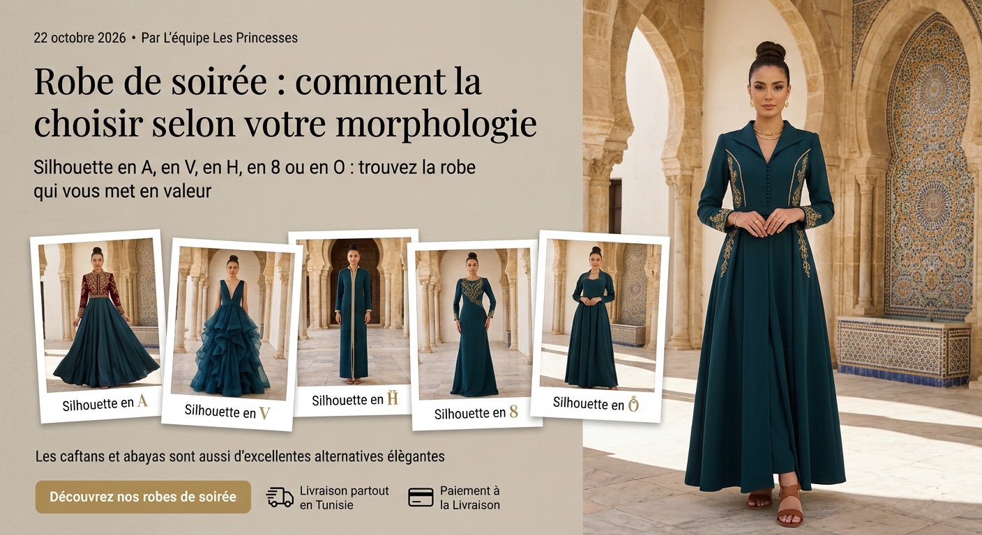 Robe de soirée : comment la choisir selon votre morphologie